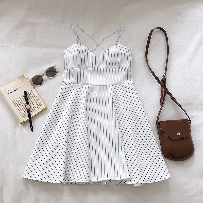 Woman Summer Backless Dress