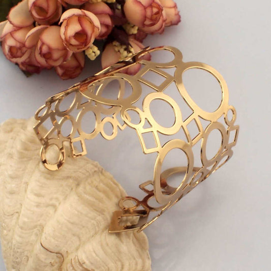 Geometric hollow Bracelet