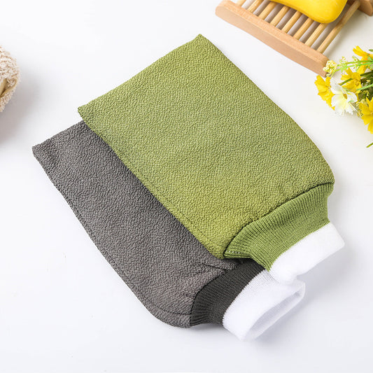 Magic free rub bath towel