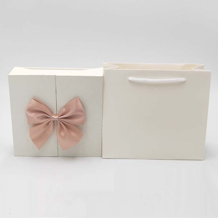 Rose double door jewelry gift box necklace box