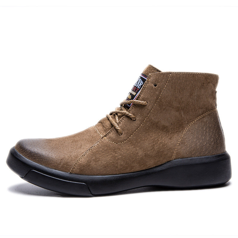 Plus Size Martin Boots Men's High Top