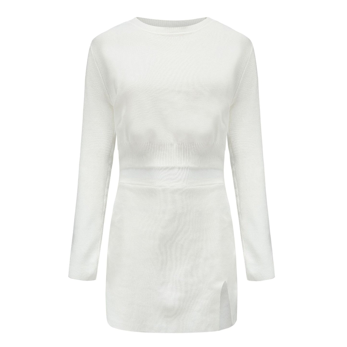 New Summer Fashion Sweater Short Skirt Suit Two-Piece Suit