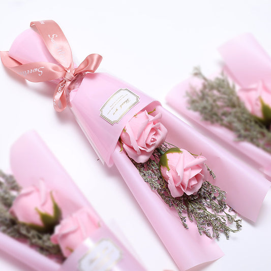 Mother's Day Gift Simulation Rose Eternal Flower Soap Flower