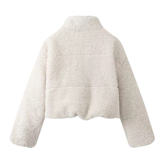 Fleece Short Cotton Jacket Jacket Coat