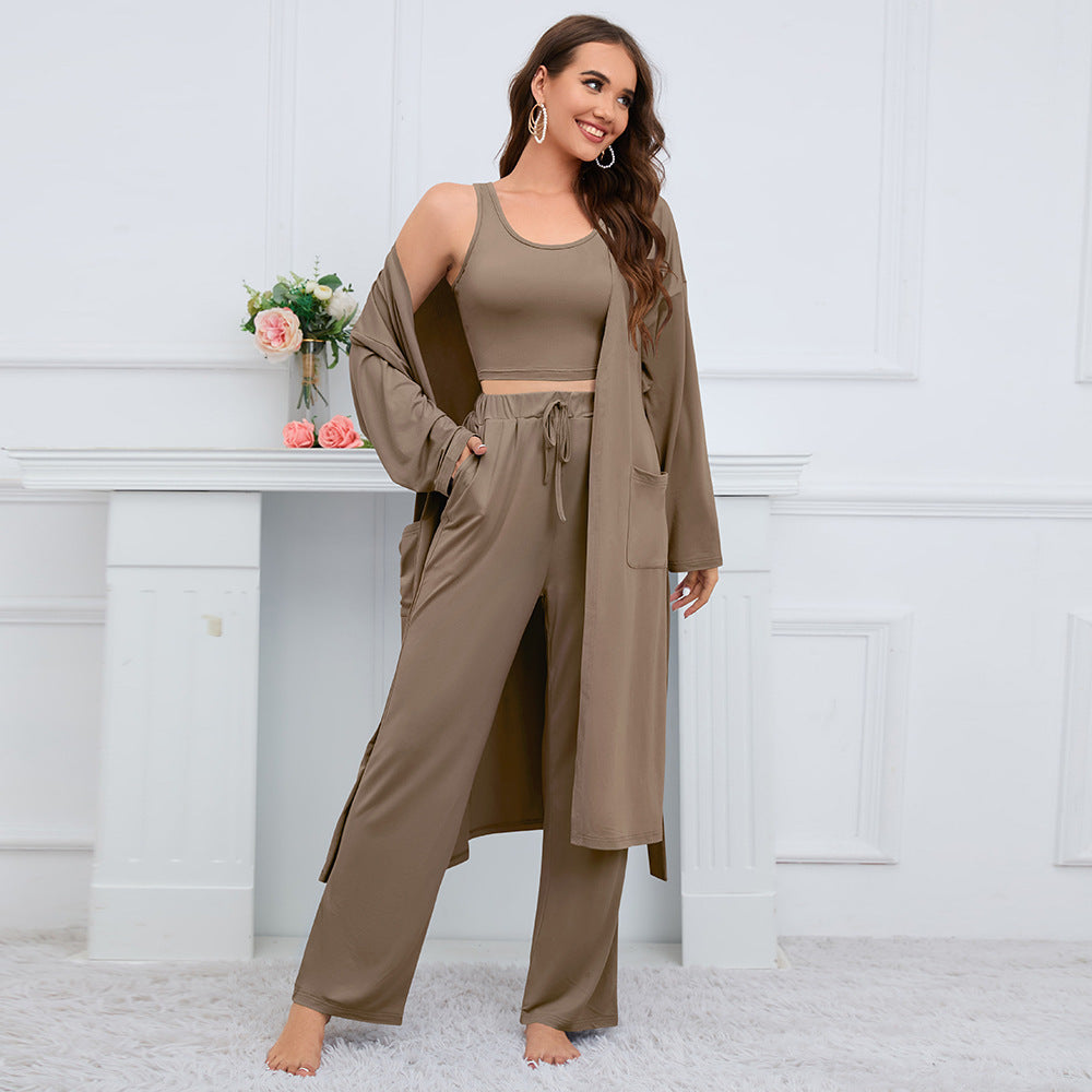 Wide Leg Pants Suit