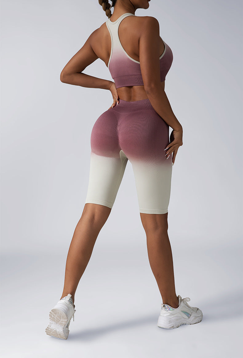 Workout Sets For Women 2 Piece Seamless Crop Tank High Waist Shorts Yoga Outfits,Workout Outfits For Women 2 Piece Seamless Sport Bra High Waist Yoga Leggings Sets