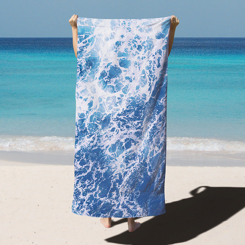 Absorbent And Quick Drying Microfiber Bath Towel And Swimming Towel