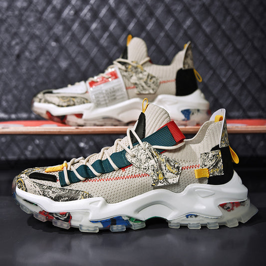 Breathable Casual Sports Running Shoes Fashion All-match