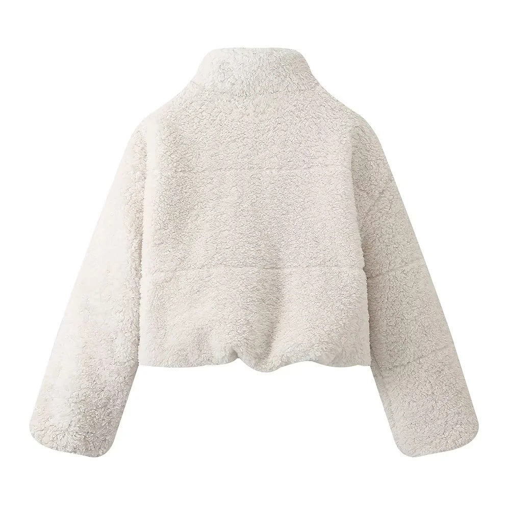 Fleece Short Cotton Jacket Jacket Coat