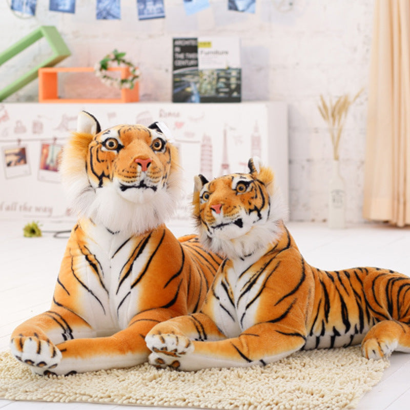 Tiger Plush Toy Doll Ragdoll Cute Simulation Large White Tiger Doll Pillow