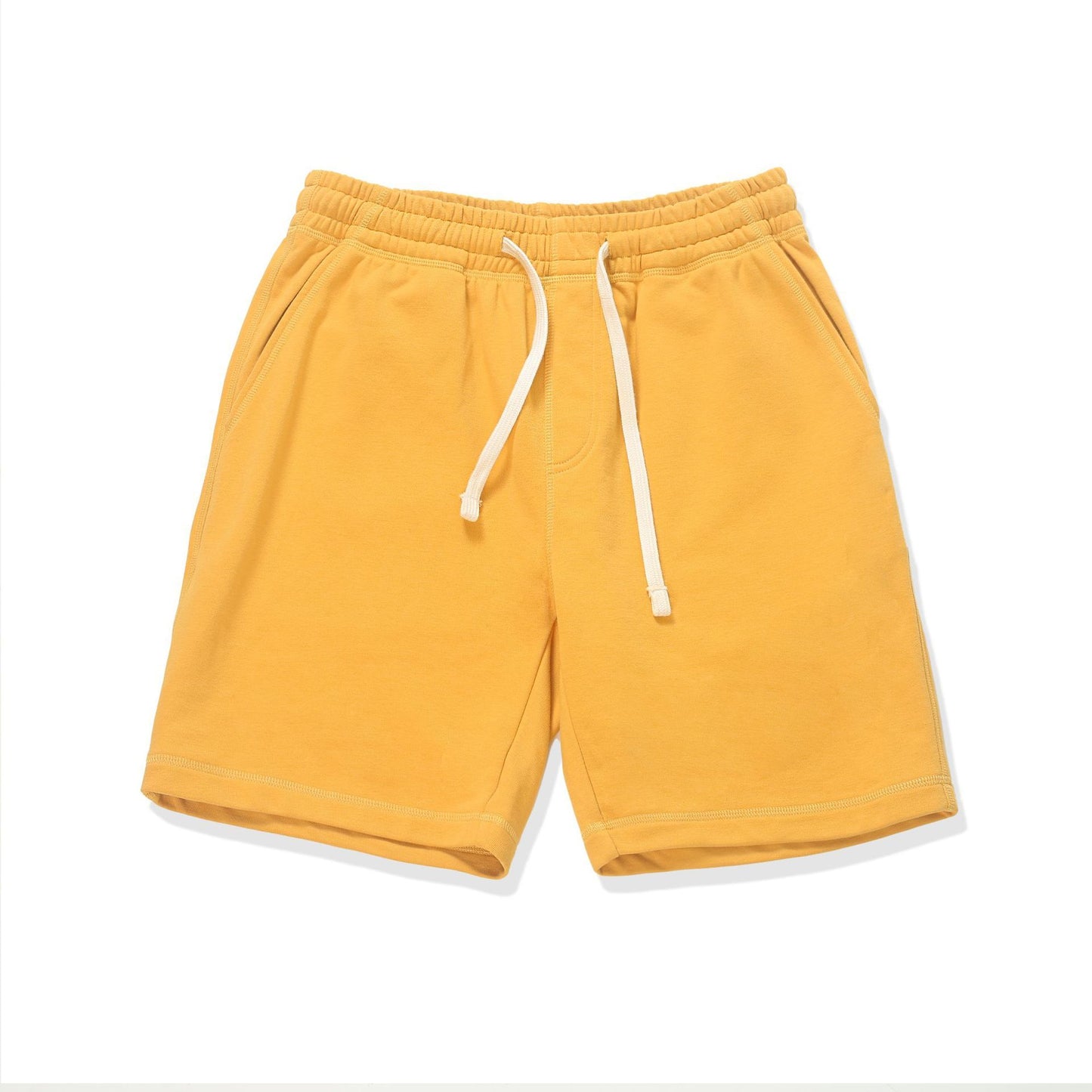 Short Pants, Drawstring Loose Casual Pants, Solid Color Men's Sports Casual Shorts