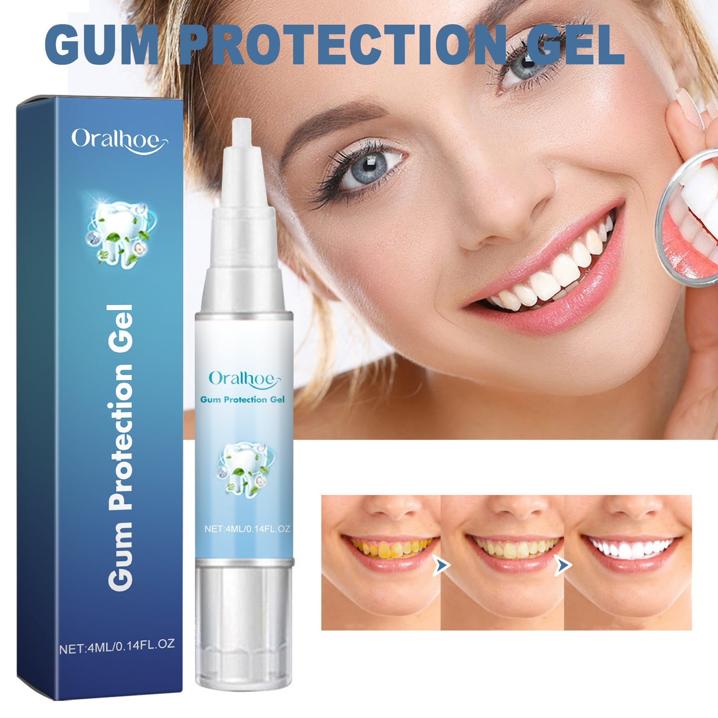 Tooth Repair Gel Cleaning And Whitening Care Toothbrush