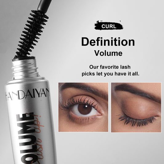 Mascara Waterproof Not Smudge Long Thick Curling