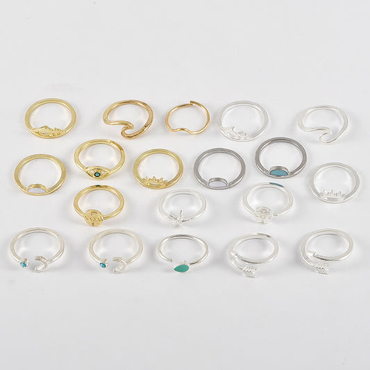 19 pieces / set of women's rings
