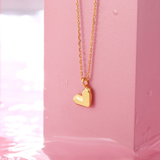 Light Luxury Niche Design Sense 925 Silver Pendant Clavicle Chain Women