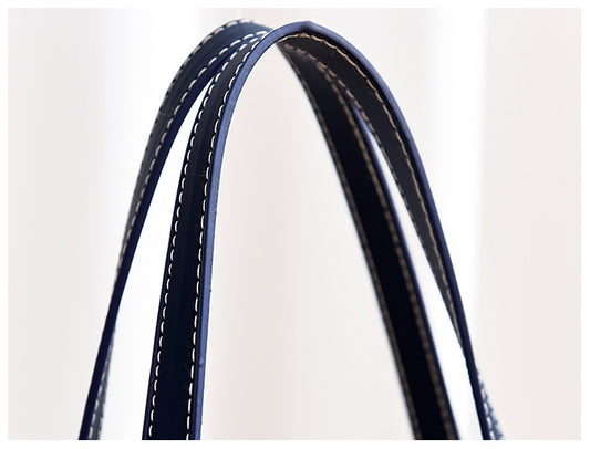 Popular Bag Hit Color Tote Bag Nordic Style Fashion Satchel Net Red Female Bag