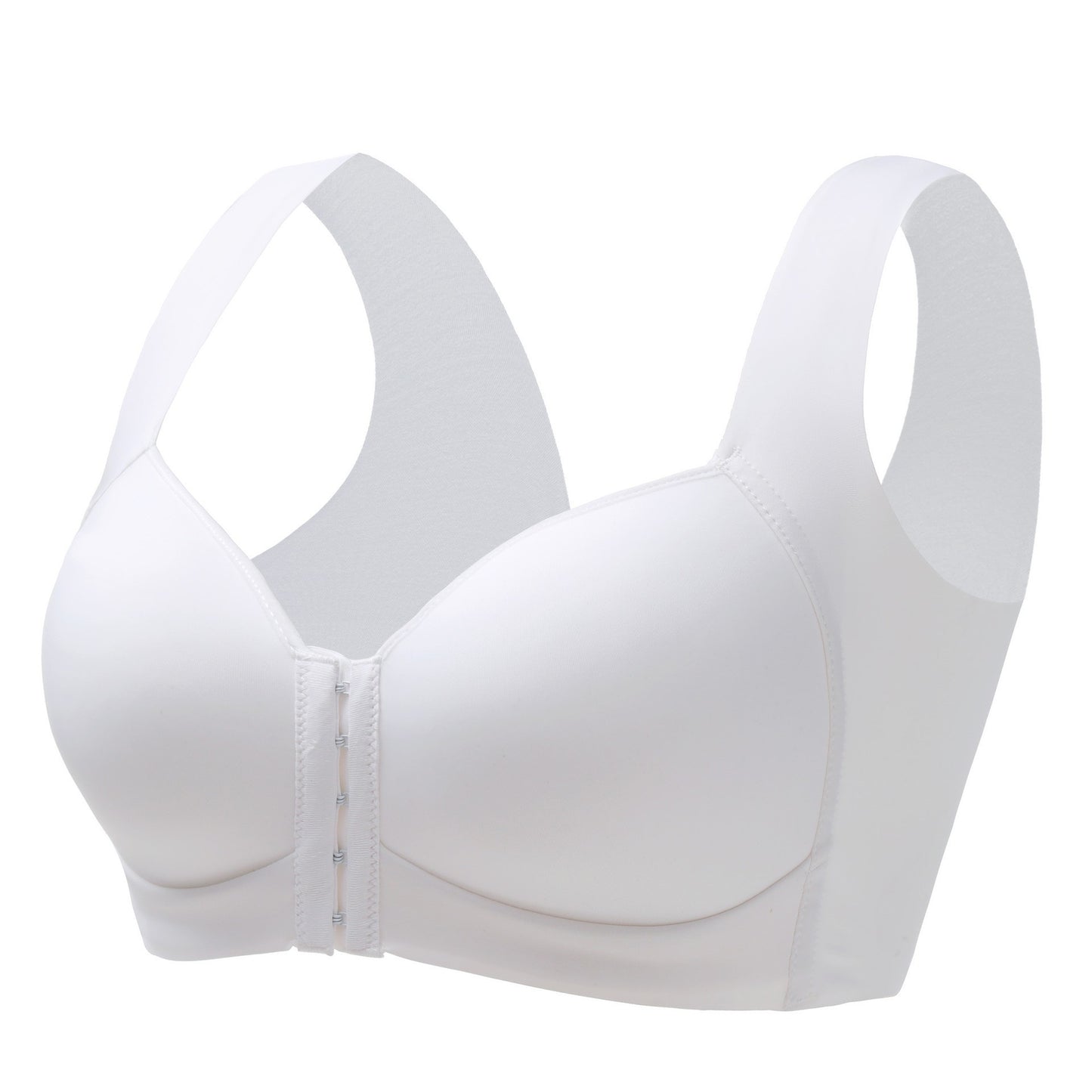 Women's Fashion Front Closure Underwired Gathering Bra