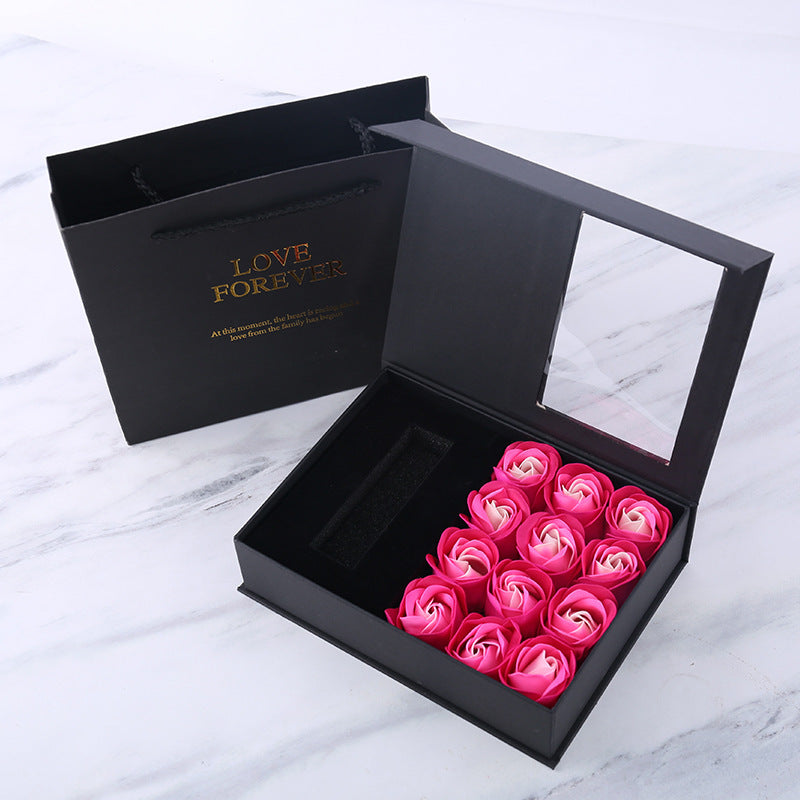 Flip Top Soap Everlasting Rose Lipstick Gift Box