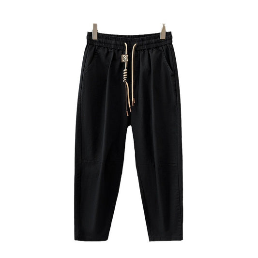 Plus Size Elastic Waist Simple Women