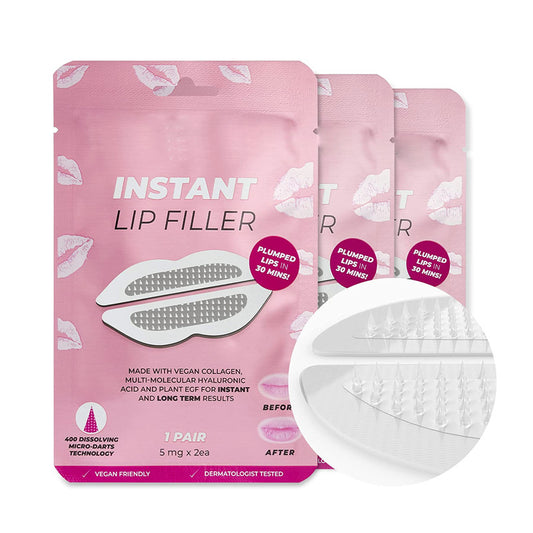 Microneedle Lip Balm Hyaluronic Acid Soluble Nourishing And Firming