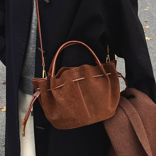 All-match Commute Simple Solid Color Crossbody Women's Bag