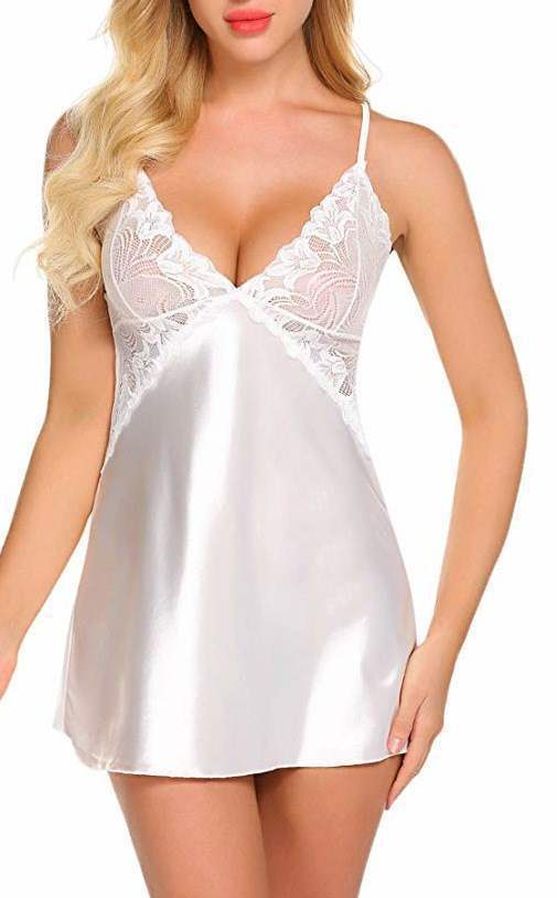 Ladies Lace Sling Pajamas