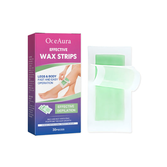 Hair Removal Wax Strips Gentle Non-irritating Moisturizing Cleansing