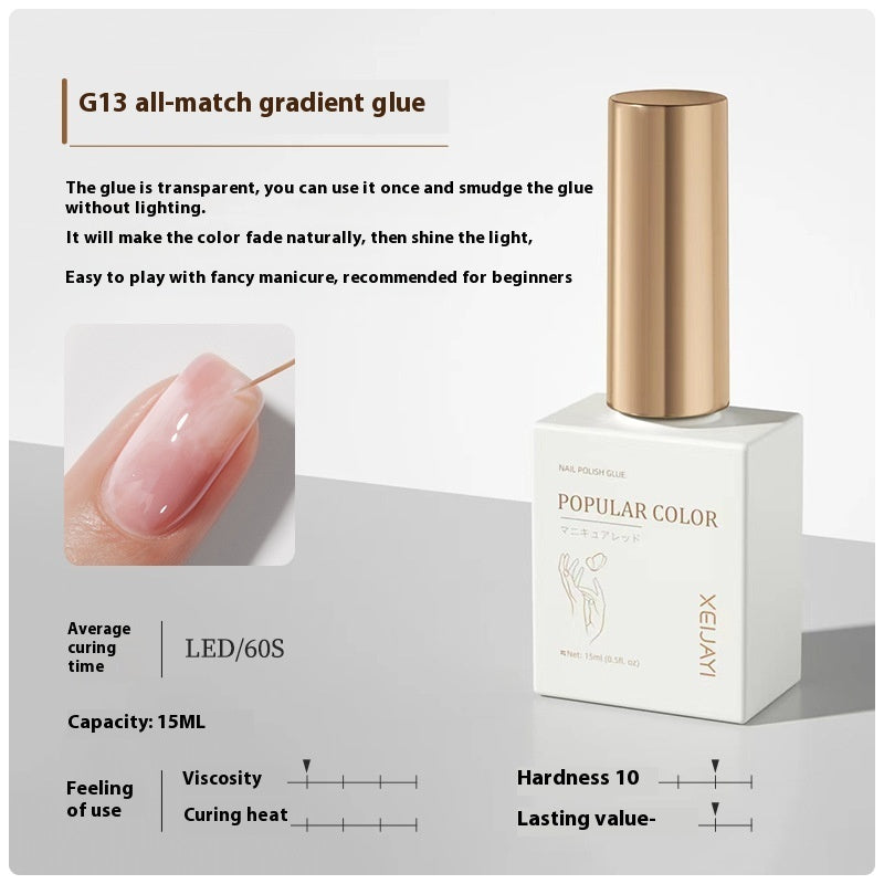 UV Polish 15ml Bottom Rubber Seal Layer Polish Gel