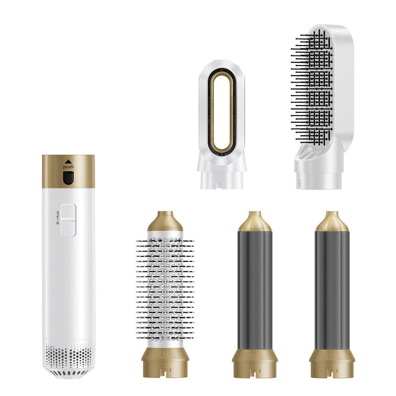 Five-in-one Hot Air Comb Automatic Hair Curler Hair Curler And Straightener Dual-use