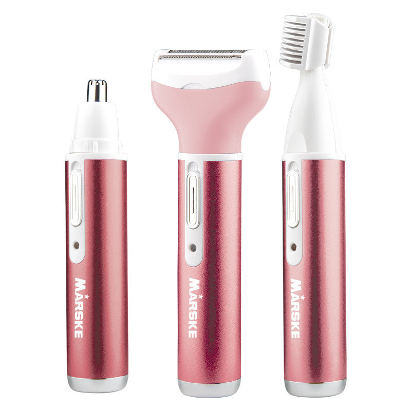 Three-in-one Multifunctional Pubic Hair Armpit Hair Scraper Charging Hair Removal Device