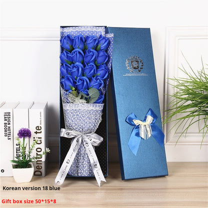 Creative And Practical Rose Soap Bouquet Gift Box