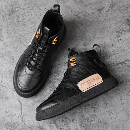 Men's High Top Casual All Match Sneakers