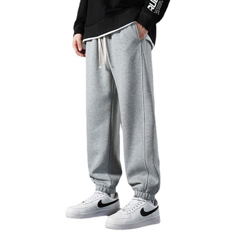 Men's All-match Flat-leg Casual Pants