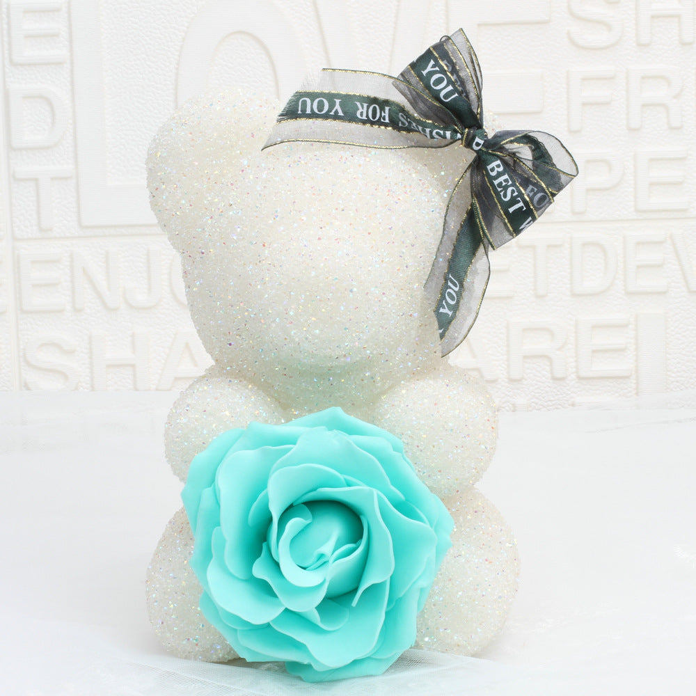 Rose Gift Box Crystal Diy Soap Flower