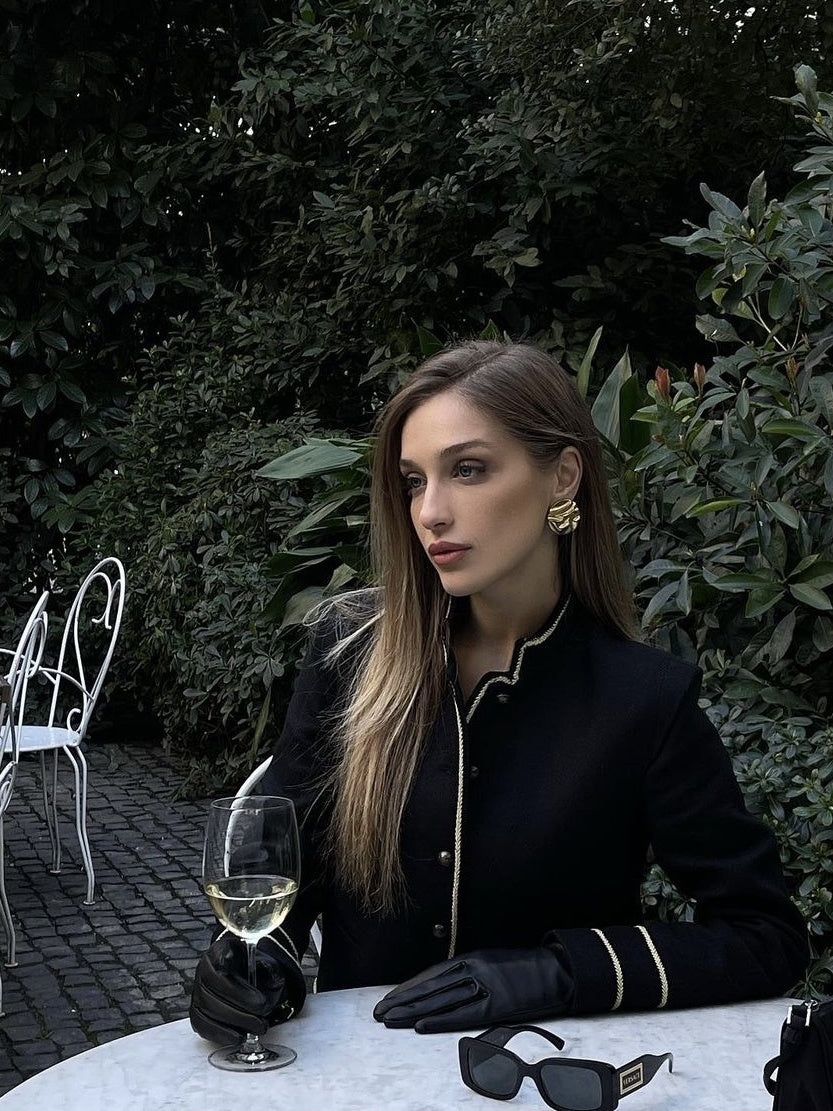 Women's Fashion Personality Black New Coat Women