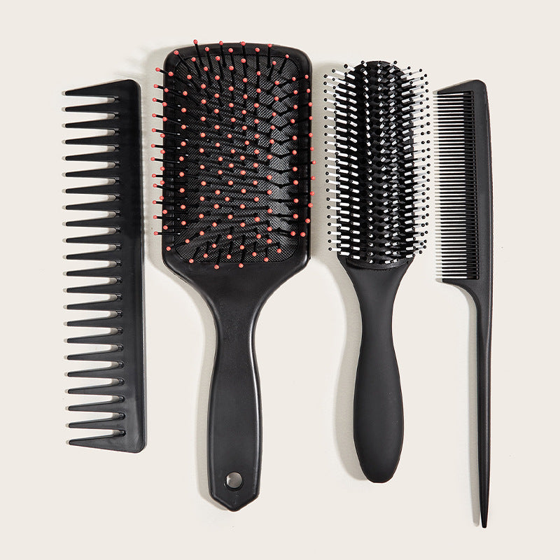Hairdressing Styling Roll Hair Smoothing Comb