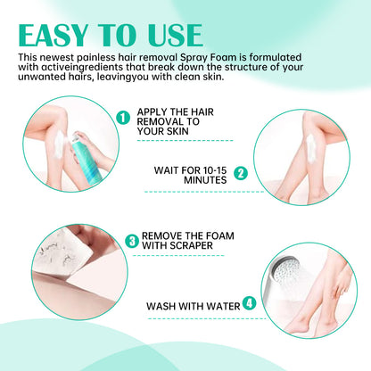 Hair Removal Spray Foam