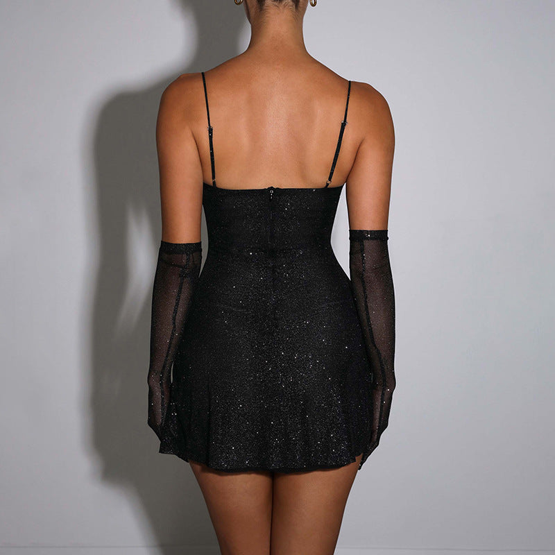 Women's Backless Sleeveless Split Dress