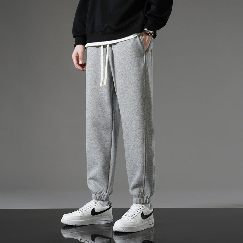 Men's All-match Flat-leg Casual Pants