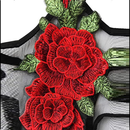 Three-Point Slim Padded Lace Bra Set Women