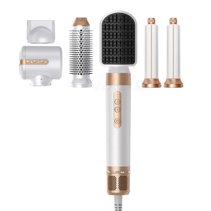 7-in-1 Hot Air Comb Multifunctional Anion Automatic Curler