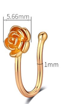 Non-perforated U Nose Clip