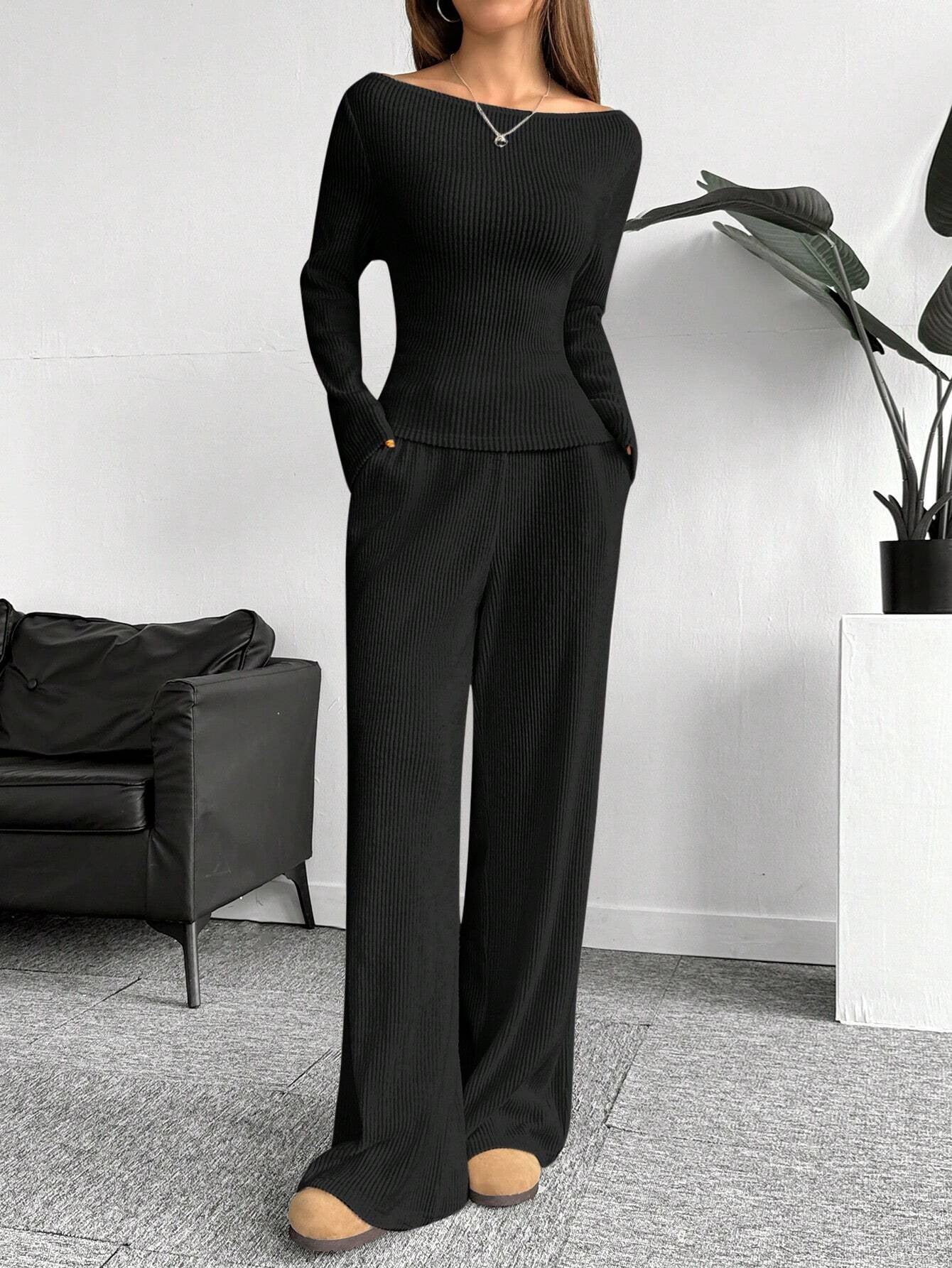 Pants Loose Temperament Suit