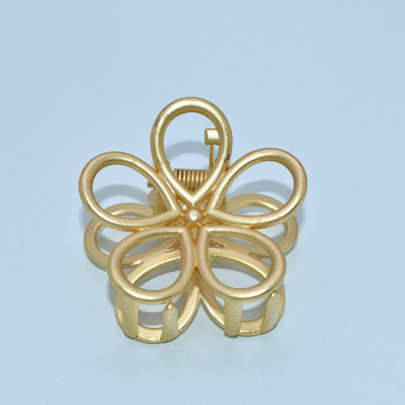 Golden hair accessory hair clip