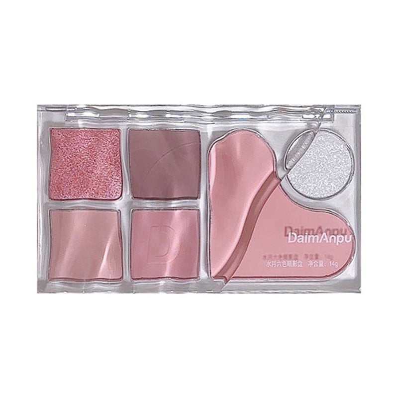 DaimAnpu Six Color Eyeshadow Palette Blush Repair Highlight Brightening