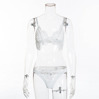 Women's lace bra set