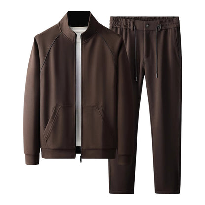 Stand Collar Casual All-match Sports Suit