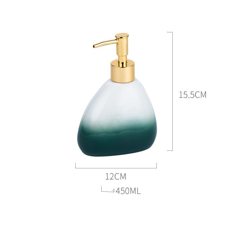 Washing suit couple brushing teeth and mouthwash cup