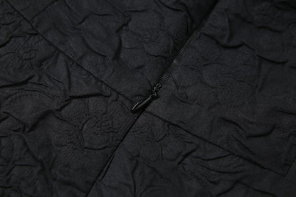 High Waist Slim Sexy Zipper Tube Top Halter Dress Women