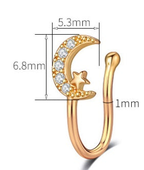 Non-perforated U Nose Clip